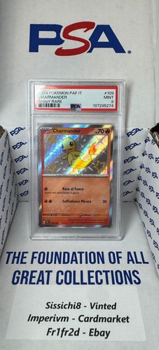 Charmander paf 109 psa - 109,
