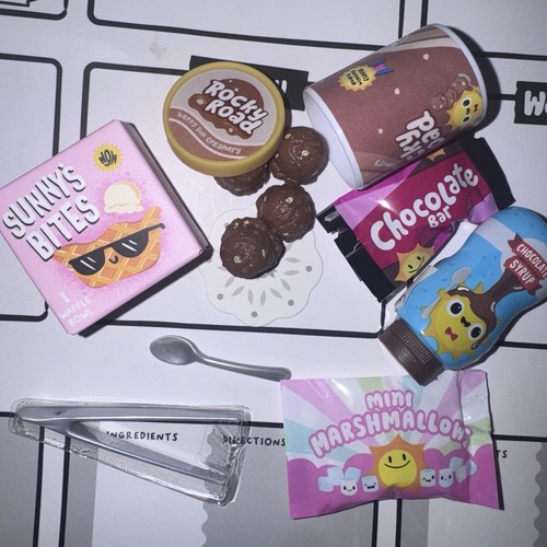 Rocky road ice cream - road,