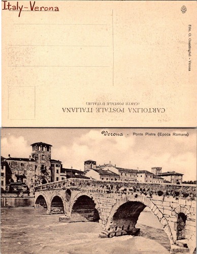 Verona ponte pietra italia - verona,