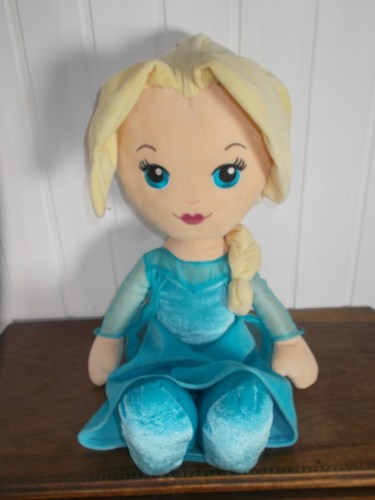 Grande peluche poupée elsa - grande,