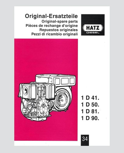 Motore diesel hatz 1d41 1d50 - diesel,