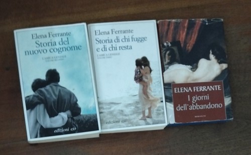 Lotto libri elena ferrante - lotto,