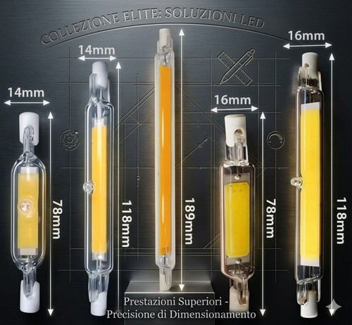 Lampadina led tubo r7s - lampadina,