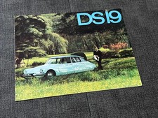 CITROEN DS 19, primo depliant