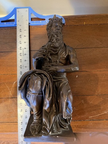 Scultura gesso mosè 1961 - gesso,
