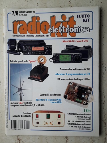 Radio kit elettronica 8 - elettronica, n.7/8