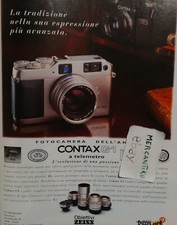 1995 CONTAX G1 ADVERTISING
