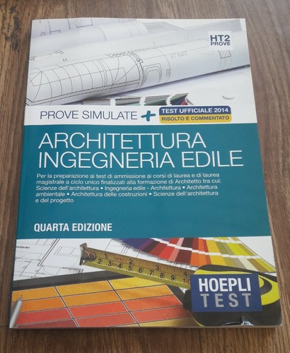 Hoepli test architettura - hoepli, test.