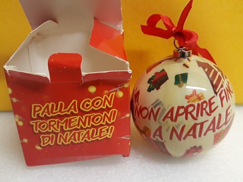 Palla con tormentoni - palla, natale