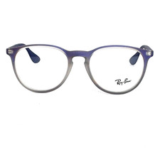 Montatura occhiali da vista Ray Ban Clubround RB7046 5486 viola/blu irridescente H1124