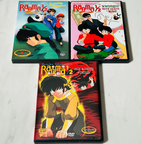 Ranma dvd lot - 1/2, 3