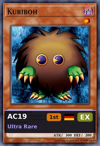 Kuriboh ac19 001 - kuriboh, 1°