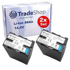 2x batteria 7200 mAh per Sony