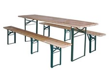 SET BIRRERIA TAVOLO E PANCHE