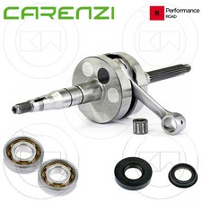 ALBERO MOTORE SPALLE PIENE + CUSCINETTI SKF GABBIA IN TEFLON MINARELLI VERTICALE