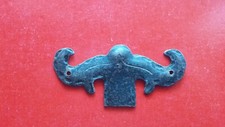 PLACCA PIASTRA BASETTA  PER MOBILI IN FERRO BATTUTO ARTISTICO - usato