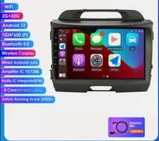 Radio din per kia sportage - din,