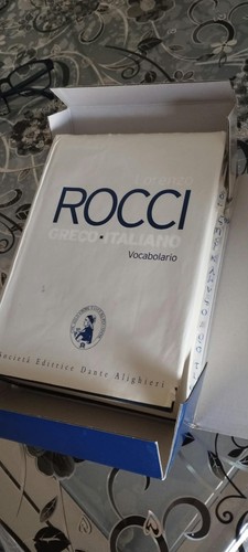 Vocabolario greco italiano - vocabolario, greco-italiano