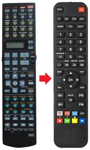Telecomando adatto per yamaha - adatto,