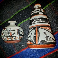 2 Vasi Vintage Firmati "Il