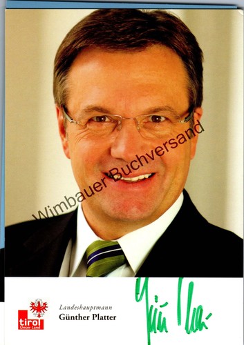 Autografo originale günther - autografo,