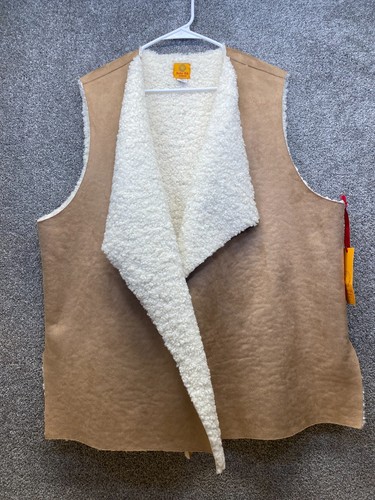 Gilet sherpa donna ecopelle