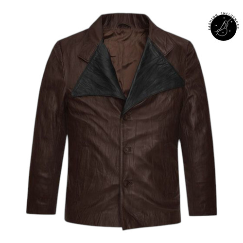 Giacca uomo marrone - , pelle