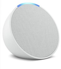 Echo Pop Alexa Altoparlante Intelligente WiFi Bluetooth Compatto Bianco Ghiaccio