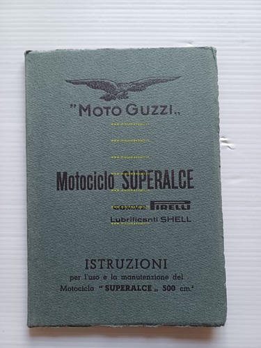 Moto guzzi 500 superalce 1949 - moto,