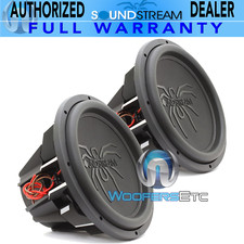 (2) SOUNDSTREAM T5.154 PRO SUB
