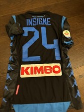 Maglia Napoli Match Worn Issued Insigne Serie a Autografo foto prova rare