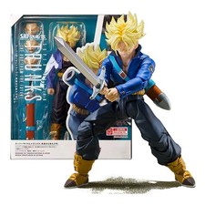 SHF Dragon Ball Z Trunks Figure Super Saiyan Modellino PVC Giocattolo