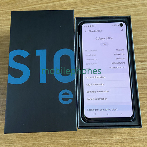 Smartphone samsung galaxy s10e - smartphone,