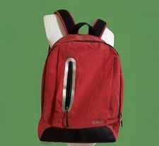 COMIX zaino rosso tempo libero materiale riflettente impermeabilizzato 2 tasche