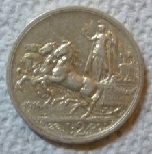 1916 R ITALY - 2  LIRE -