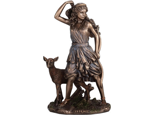 Statua piccola artemide dea - piccola,