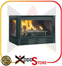 Inserto legna EDILKAMIN FIREBOX RIGA 49 SX DX V lato vetrato - PRONTA CONSEGNA