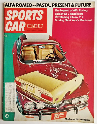 Sports car graphic may - graphic, 1971