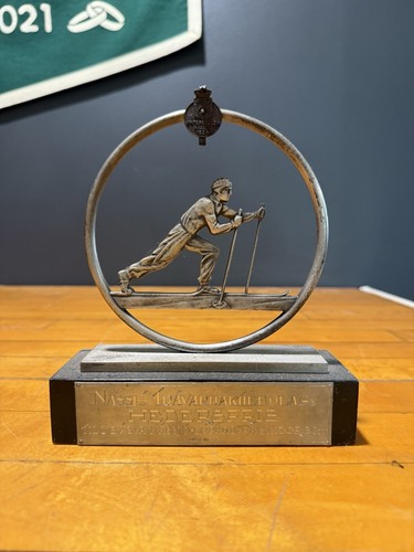 Antico trofeo sci - sci, svedese