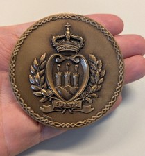 NL* SAN MARINO Medaglia Bronzo STEMMA UFFICIALE SAN MARINO 22-07-2011 Napolione