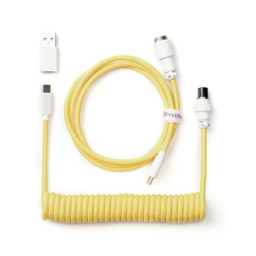 Keychron coiled aviator cable - coiled,