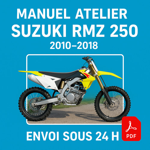 Manuel atelier suzuki rmz 250 - manuel,