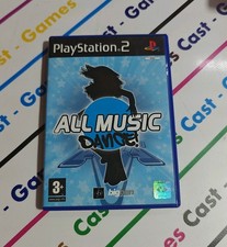 ALL MUSIC DANCE SONY PS2 PLAYSTATION 2 PAL ITALIANO COMPLETO COME NUOVO 