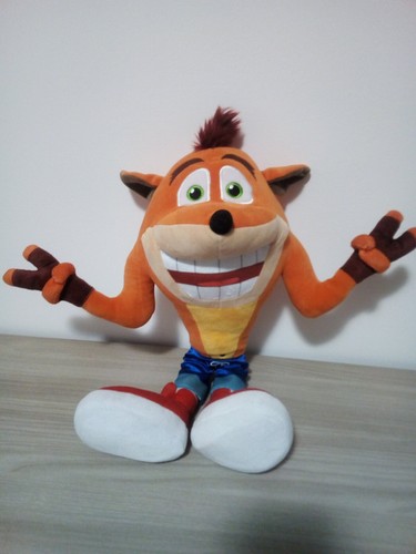 Peluche crash bandicoot cm - crash,