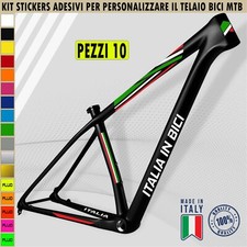 Kit 10 Adesivi telaio bici