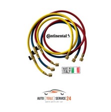 Set 3 Tubi di ricarica, Made in Italy corredate di valvola a sfera 5/16 SAE R410