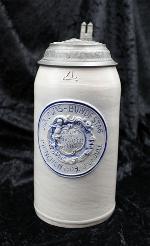 Ciclisti boccale birra - 1l,