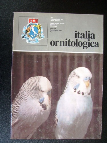 Italia ornitologica 1981 - italia,