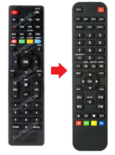 Telecomando ricambio adatto - di,