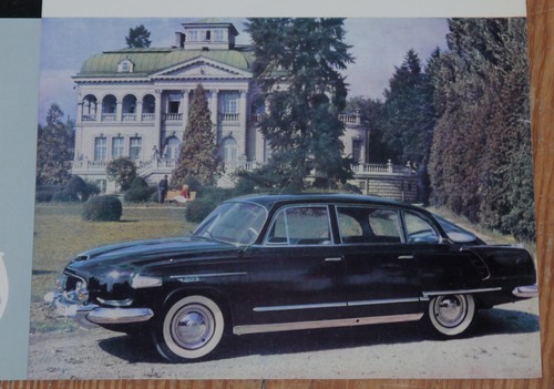1961 tatra 603 depliant - tatra,